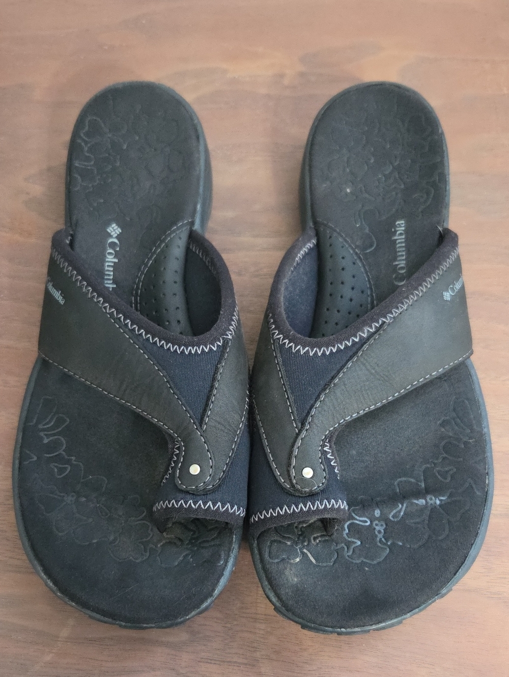 Columbia Women's Black Kea II Flip Flop Sandals